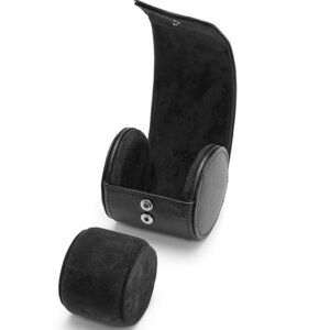 WOLF Blake Single Watch Roll Case Black Leather model 529080 - Brand New!